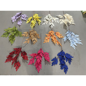 Artisanat Ingénieux : Branche de Fleur en Soie Effet Pluie de Printemps Simulée (30cm-100cm) – Décoration de Mariage, Plantes Artificielles - Product Image 2