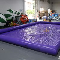 Piscine d'eau en PVC à vente chaude piscine d'eau intérieure extérieure piscine gonflable pour enfants