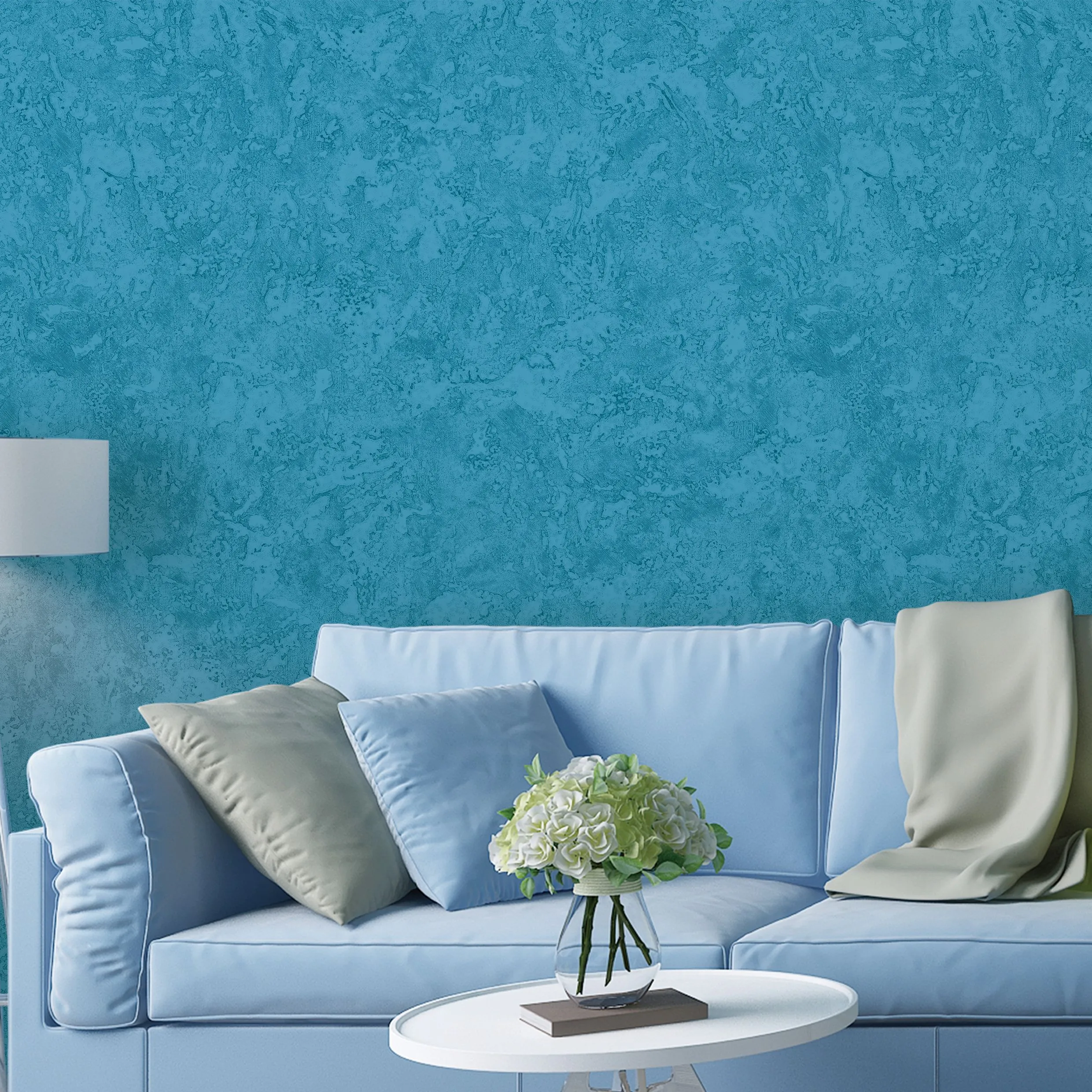 Plain Peel And Stick Wallpaper Home Decor Self-adhesive Wallpaper Matt Surface Textured Wall Paper Wall Covering