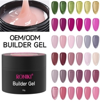 RONIKI HEMA TPO Free Builder Nail Gel, Gel épais pour la construction et le renforcement des ongles, pour extension, salon, DIY, OEM, ODM, marque privée, vente en gros