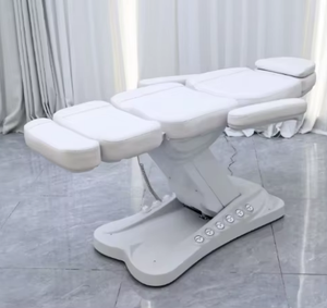 เตียงสักลายไฟฟ้าแบบมัลติมอเตอร์ทันสมัย ดีไซน์ใหม่ สำหรับสปาและร้านเสริมความงาม พร้อมเก้าอี้ปรับระดับได้ - Product Image 3