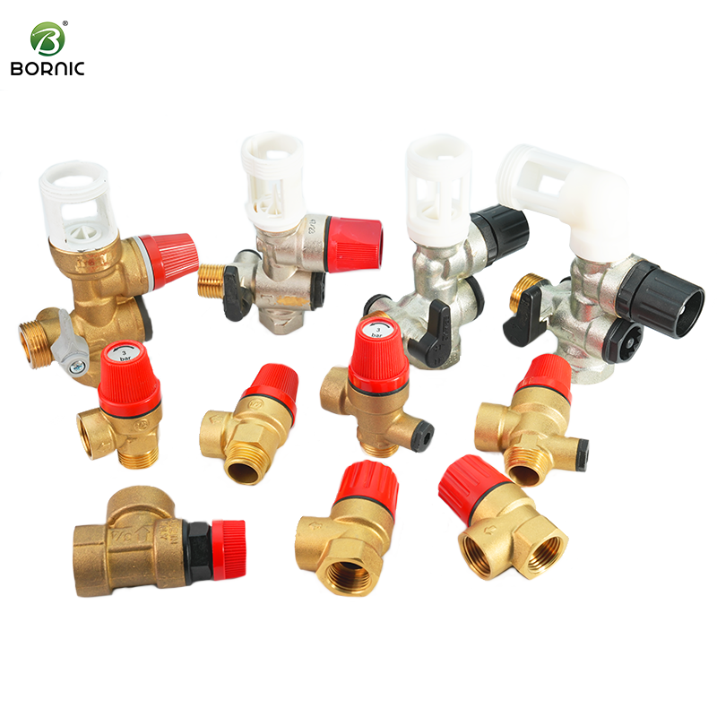 CW617N латунный пневматический предохранительный клапан 3/4 ''1/2'' регулируемый угол 5/8 давления ''3/4'' 6/8 бар предохранительный клапан для защиты от вакуума