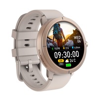 Muestra Gratuita de Relojes Inteligentes Smartwatch AMOLED con Pantalla a Color de 1.32'', 5ATM, GPS, Gloryfitpro, Reloj Inteligente Android para Mujer
