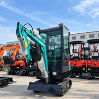 Mini-excavatrices Ce Epa 1 tonne, 1,5 tonne, 1,6 tonne avec flèche pivotante