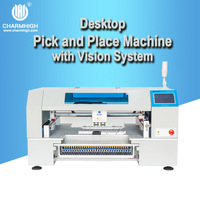 Machine automatique de placement de composants SMT, machine de fabrication de circuits imprimés, conception de circuits imprimés avec ordinateur Charmhigh CHM-T560P4
