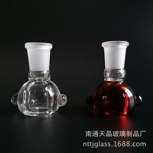Tianjing Glass Smoking Pipe 14 19mm Colored Bowl Multi Functional <b>Hookah</b> Accessory - Product Image 4