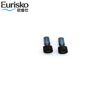 Boulon de butée cylindrique en acier inoxydable 304 316 haute dureté, broche de butée tampon personnalisée OEM pour machines industrielles