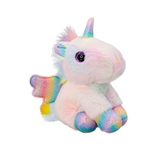 Ours atelier <span class=keywords><strong>licorne</strong></span> ours mignon peluche poupée <span class=keywords><strong>sac</strong></span> à <span class=keywords><strong>dos</strong></span> ange pour porte-clés jouet cadeau en gros Super doux peluche PP coton maille - Product Image 1