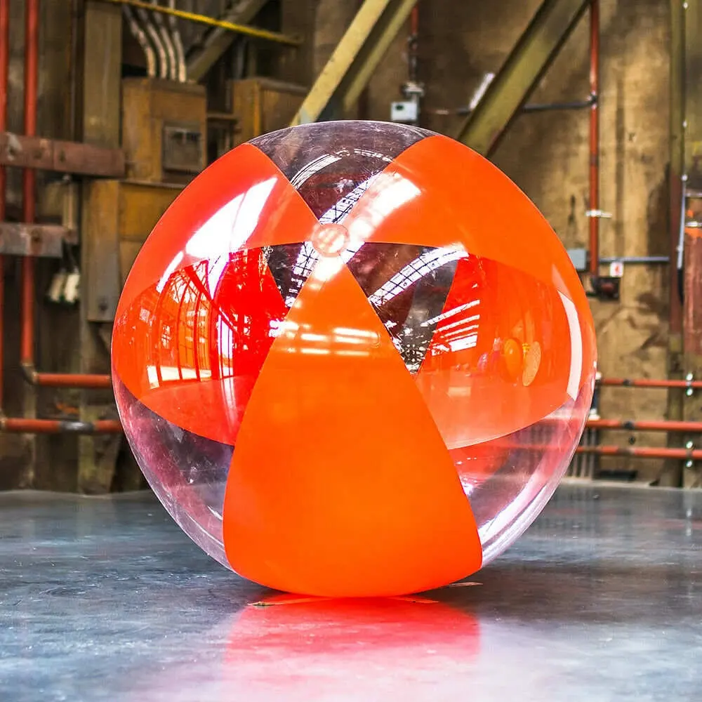 Ballon transparent gonflable de haute qualité, grande taille, publicité
