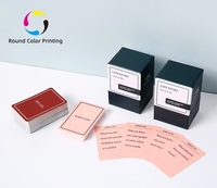 Fabricant de Cartes à Jouer et de Boîtes Personnalisées pour Jeu de Cartes d'Affirmations Positives Quotidiennes et Inspirantes