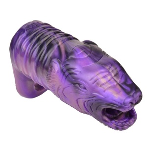YOCY Fantasy Penis Cover Silicone Penis Enlargement Hollow Delayed Ejaculation Sleeve Sex Toy for Man - Product Image 5