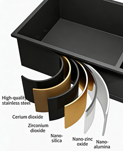 Niche murale de salle de bain en acier inoxydable au design élégant, longue niche de douche encastrée, étagère, prix usine OEM - Product Image 2
