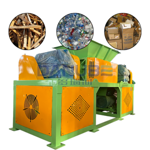 Plastic Metal Car Crusher <b>Machine</b> Industrial Heavy Duty Double Shaft Steel Shredder <b>Tire</b> Recycling <b>Machine</b> - Product Image 1