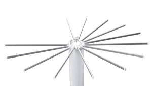 Portable et pliable gain de place étendoir à linge-étendoir à linge plancher pliant balcon chambre ménage aluminium - Product Image 3