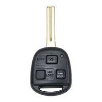 Porte-clés de voiture à 3 boutons, puce 4D68 315Mhz pour Lexus RX350 ES330 RX330 RX400h FCC ID: HYQ12BBT 89785-50030 89785-50031