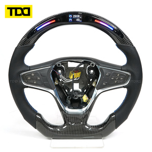Volant en fibre de carbone LED Galaxy Pro fabriqué en usine TDD, adapté à la Chevrolet Silverado 2500, sur mesure - Product Image 1