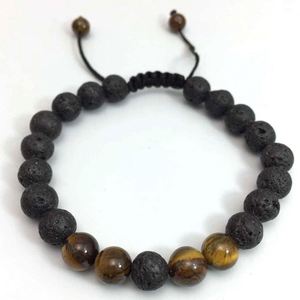 Pulsera de Piedra Natural con Cuentas de Vidrio Coloridas, Escudo de Energía Negativa, Diseño Profesional para Mayoristas, Prototipado Rápido - Product Image 1