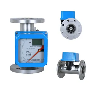 Rotamímetro de metal para tubo, rotamímetro para medição de fluxo de gás