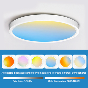 Nuevo panel de luz de <span class=keywords><strong>techo</strong></span> de espectro completo Ra98 Sky Smart WiFi BT Control de voz Alexa Asistente de Google Compatible Panel de luz <span class=keywords><strong>LED</strong></span> - Product Image 6