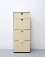 Modern Inspiriertes Edelstahl-Modul-Sideboard Aufbewahrungseinheit Direkt vom Hersteller Vitrine für Zuhause und Büro