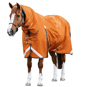 OFERTA ESPECIAL: Mantas Impermeables Premium para Caballos, de Peso Medio para Invierno, 1200D, Oxford - Product Image 1