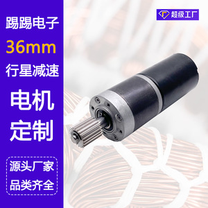 ผู้ผลิตมอเตอร์เกียร์ไร้แปรงถ่าน 12V DC สำหรับเครื่องตัดหญ้า พร้อมระบบขับเคลื่อนในตัวและระบบควบคุมความเร็ว PWM - Product Image 4