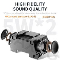 Projecteur portable 1000 ANSI Lumen 4k Smart Home Video Led Android