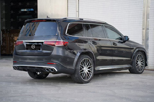 Kits carrosserie <span class=keywords><strong>GLS</strong></span> X167 pour <span class=keywords><strong>Mercedes</strong></span>-Benz <span class=keywords><strong>GLS</strong></span> X167 2020-2024, mise à niveau vers le modèle GLS53 AMG, pare-chocs avant, calandre, diffuseur, kit carrosserie - Product Image 6