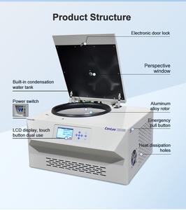 Cenlee 2050r High-Speed <span class=keywords><strong>Ultracentrifuge</strong></span> 4X750Ml Gekoelde Centrifuge 20500Rpm Laboratoriumcentrifuge - Product Image 3