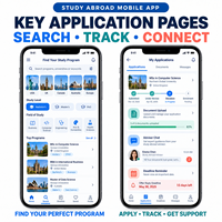 Kurumsal Yurt Dışı Eğitim Danışmanlığı Uygulama Geliştirme IOS Android İçin Program Arama Uygulama Takibi LionCreate
