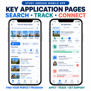 Desarrollo de Aplicaciones de Consultoría Educativa para Estudios en el Extranjero para IOS y Android con Aplicación de Búsqueda de Programas y <span class=keywords><strong>Seguimiento</strong></span> LionCreate - Product Image 3