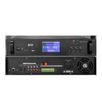 Amplificador de Potencia de Audio en Red Serie IP-DX, Amplificador Digital DSP de 60W 100V, Sistema de Sonido PA, Amplificador para Escuelas, Oficinas y Edificios