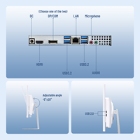Vente en gros d'usine OEM ODM Ordinateur de bureau tout-en-un personnalisé 23,8 27 pouces FHD IPS sans cadre PC monobloc tout-en-un