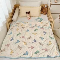 Couette fine WARMTEX pour enfants, motif dessin animé, classe 50, toutes saisons, lavable, en fibre de polyester, rafraîchissante pour climatiseur, couleur personnalisable, lot