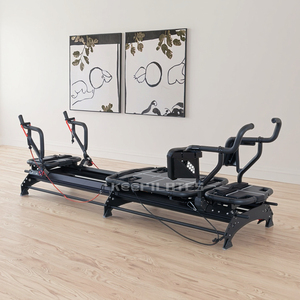 Suministro directo de fábrica M3K + Megaformer aleación de aluminio Megaformer <span class=keywords><strong>Pilates</strong></span> <span class=keywords><strong>Machine</strong></span> Studio Gym <span class=keywords><strong>Pilates</strong></span> Reformer para entrenamiento - Product Image 1