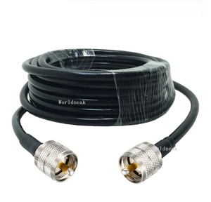 Câbles d'antenne PL259 UHF mâle vers PL-259 mâle, câble coaxial CB 50 Ohm RG8 RG8/<span class=keywords><strong>U</strong></span> <span class=keywords><strong>RG213</strong></span> pour analyseurs d'antenne radio VHF, mesureurs SWR - Product Image 5