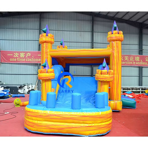 Prix usine éblouissant PVC matériel sautant château toboggan gonflable commercial <span class=keywords><strong>maison</strong></span> de rebond avec toboggan pour les locations de fête - Product Image 5