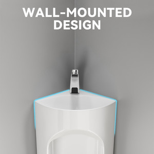 <span class=keywords><strong>Urinoir</strong></span> mural moderne en céramique colorée <span class=keywords><strong>pour</strong></span> hommes, fournisseur d'usine, vente en gros d'articles sanitaires de salle de bain - Product Image 3