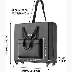 Muestras Gratis de Camillas de Masaje Profesionales Negras Universales con un Bolsillo, Bolsa de Transporte Directo de Fábrica - Product Image 3