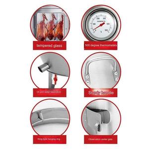 <span class=keywords><strong>Roaster</strong></span> <span class=keywords><strong>Oven</strong></span> Kip 80Cm 90Cm Commerciële Gebraden Eend <span class=keywords><strong>Oven</strong></span> Apparatuur Staal Gebraden Kip - Product Image 3