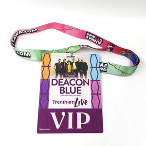 プロのカスタマイズサイズVIPパスIDバッジフルカラー昇華印刷ランヤードイベント用 - Product Image 3