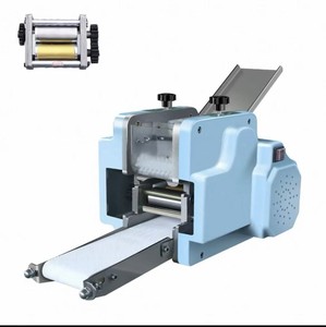 <span class=keywords><strong>Machine</strong></span> automatique de roulage de pâtes de table compacte pour la fabrication de papad, gâteaux momo, galettes de viande, samosas, raviolis et wontons - Product Image 5
