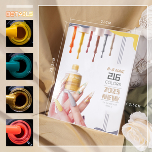 Gel <span class=keywords><strong>de</strong></span> 3 escalones para <span class=keywords><strong>uñas</strong></span>, gel <span class=keywords><strong>de</strong></span> <span class=keywords><strong>colores</strong></span> neón para <span class=keywords><strong>uñas</strong></span>, 3 pasos, 216, 2023 - Product Image 6