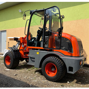 800kg Mini Articulated Wheel Loader Stage V Compact Front End Loader With Quick Hitch for Farm & Landscaping Use - Product Image 3