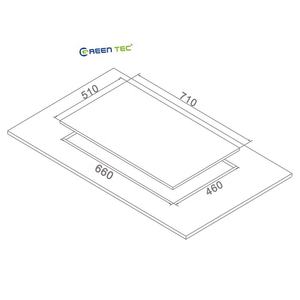 4 brûleurs table de protection, brûleur portable de cuisinière à gaz à flamme bleue, bon prix - Product Image 3
