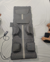 Matelas de massage airbag transfrontalier avec pétrissage électrique pour le cou et la taille, multifonctionnel pour tout le corps