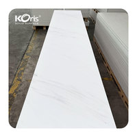 Koris Grande Dalle Comptoir De Cuisine Salle De Bains Vanity Top Pierre Artificielle Coréen Modifié Pur Acrylique Solide Surface Marbre Feuille