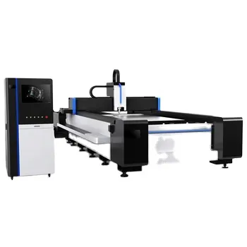 Kinh tế CNC 4 * 8ft 5*10 laser cắt 1000W 2000W 3000W 4000W 1530 CNC sợi Laser máy cắt cho CS SS kim loại nhôm