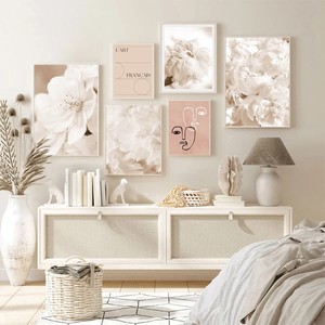 Pittura a olio per la decorazione per la casa moderna su misura disegno astratto arte della parete tela stampa digitale fiore casa Hotel caffè ufficio - Product Image 5