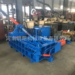 Presse à ferraille métallique haute densité en acier au carbone Henan Minglang pour la compression des matières premières de fonderie - Product Image 4